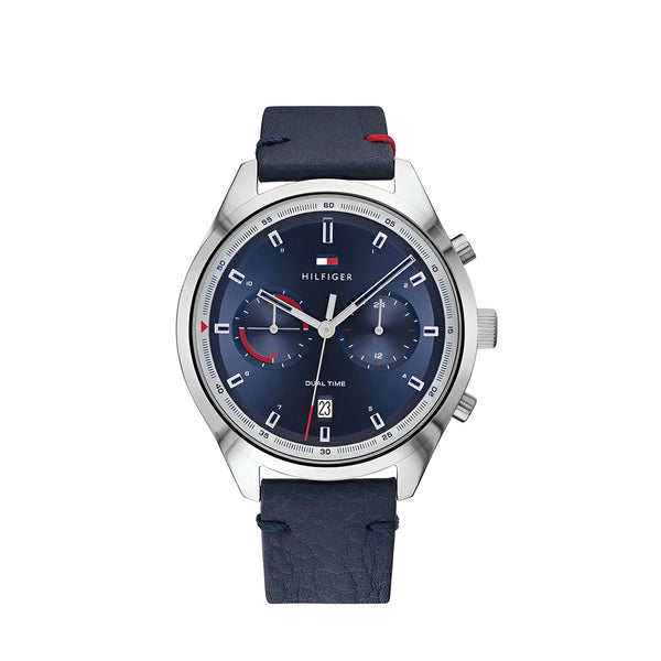 Tommy Hilfiger Bennett Dual Time Blue Dial Watch for Men-1791728