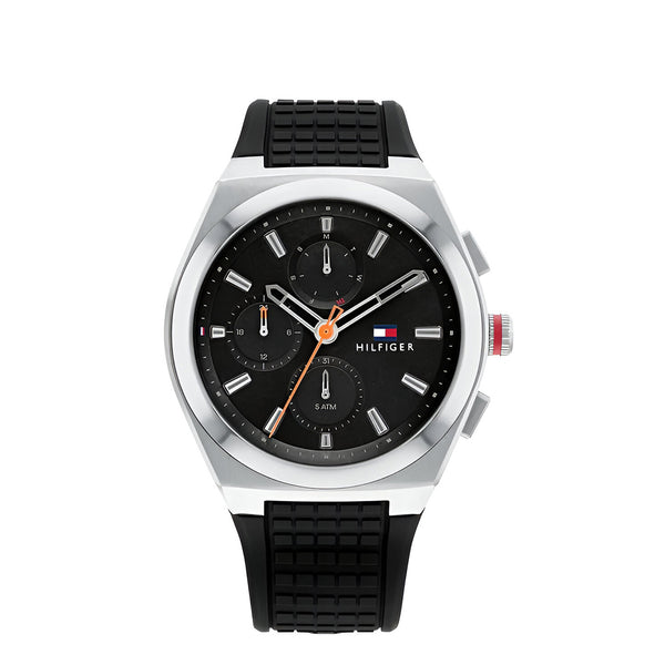 Tommy Hilfiger Connor Chronograph Black Dial Watch For Men-1791898