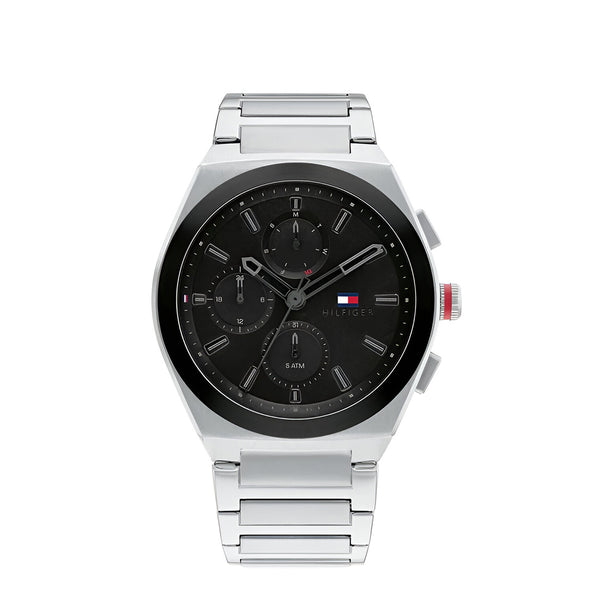 Tommy Hilfiger Connor Multi Function Black Dial Watch for Men-1791897