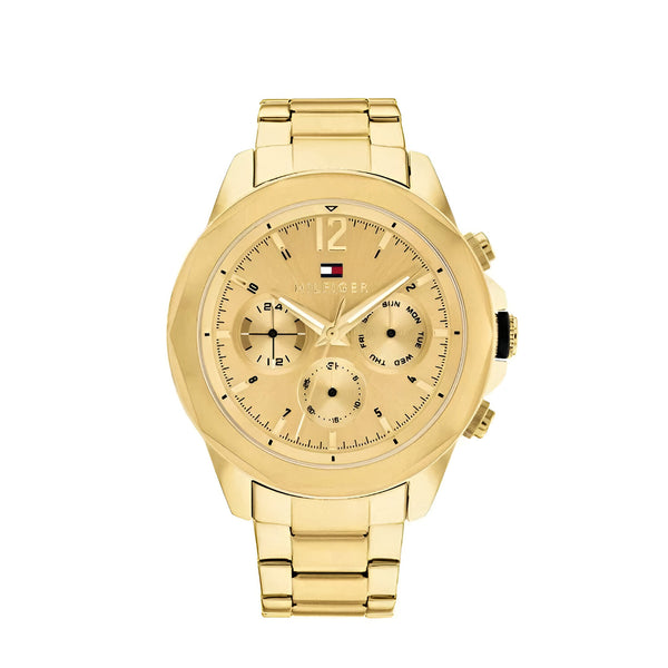 Tommy Hilfiger Lars Chronograph Gold Dial Watch for Men- 1792060