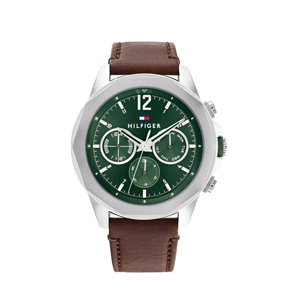 Tommy Hilfiger Lars Chronograph Green Dial Watch for Men-1792064
