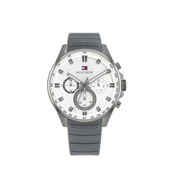 Tommy Hilfiger Max Chronograph White Dial Watch for Men-1791972