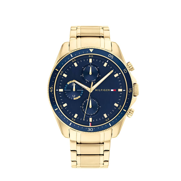 Tommy Hilfiger Parker Chronograph Blue Dial Watch For Men-1791834
