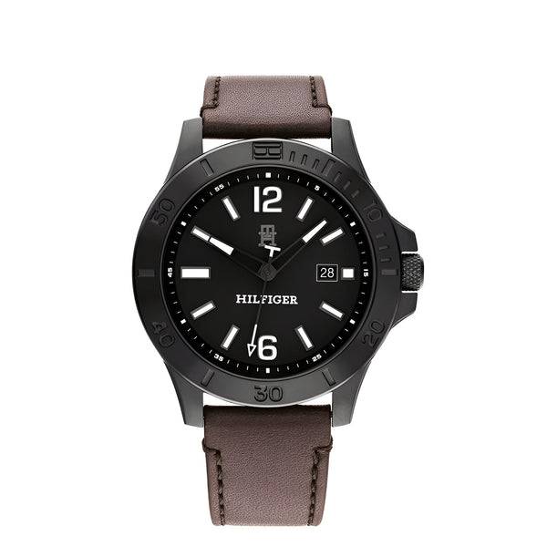 Tommy Hilfiger Ryan Le Black Dial Quartz Watch for Men-1710530
