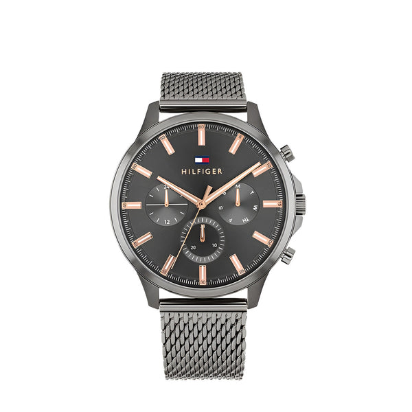 Tommy Hilfiger Ryder Chronograph Black Dial Watch for Men-1710500