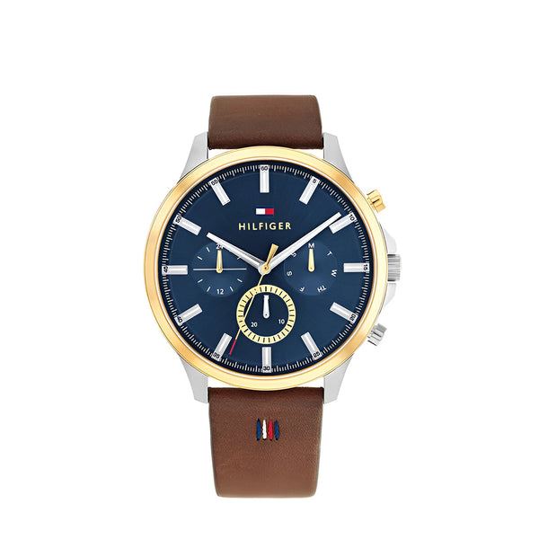 Tommy Hilfiger Ryder Chronograph Blue Dial Watch For Men-1710496