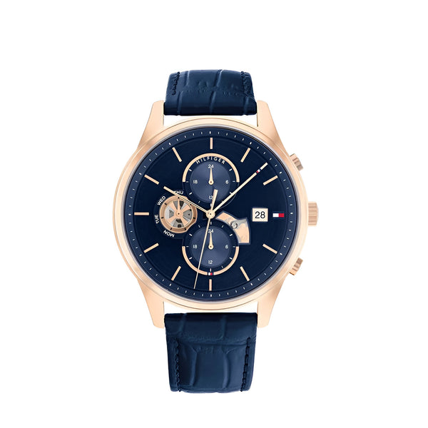 Tommy Hilfiger Weston Chronograph Blue Dial Watch for Men-1710503