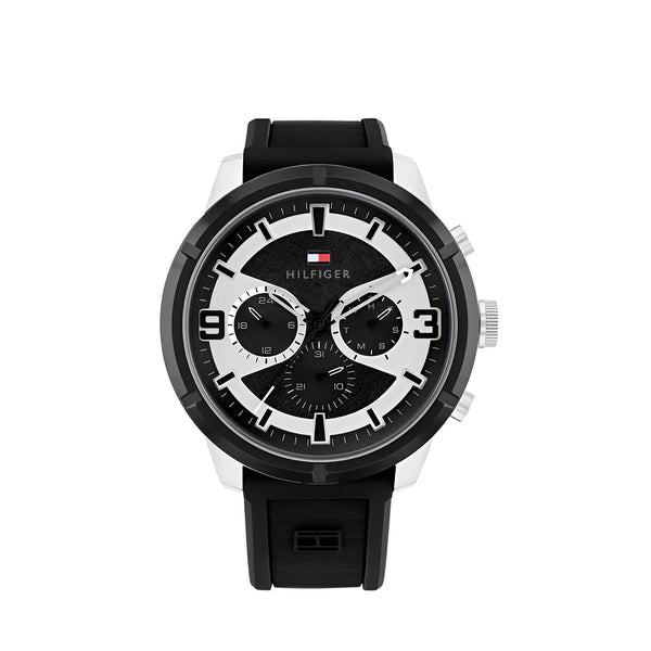 Tommy Hilfiger Wild Chronograph Black Dial Watch For Men-1792074