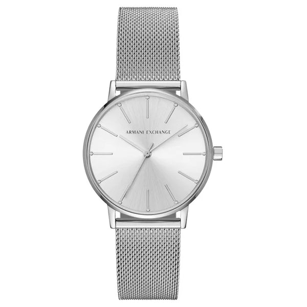Armani Exchange Lola Silver Dial Watch For Women AX5535