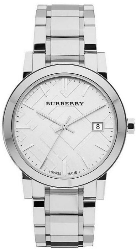 Burberry Dial Silver Steel Strap Watch for Women - BU9000