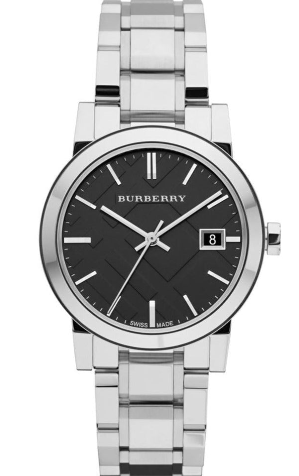 Burberry Dial Silver Steel Strap Watch for Women - BU9101