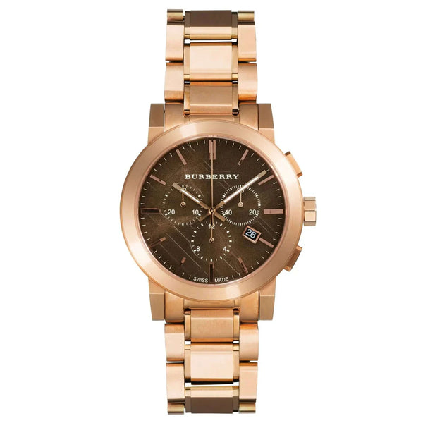 Burberry BU9353 Men's The City Rose Gold 42mm Watch