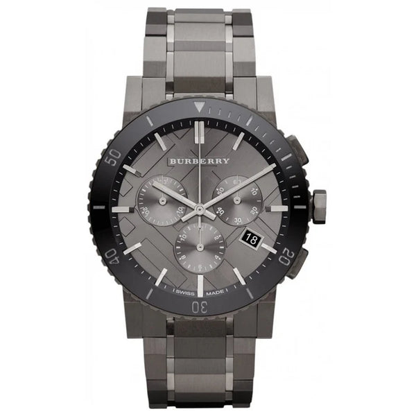 Burberry Grey Ion-plated Stainless Steel Men's Watch BU9381
