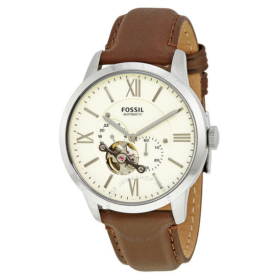 Fossil Dial Brown Leather Strap Watch for Men - ME3064