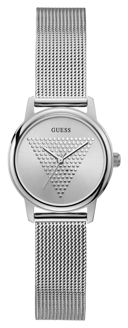 Guess Women’s Quartz Silver Stainless Steel Silver Dial 28mm Watch GW0106L1