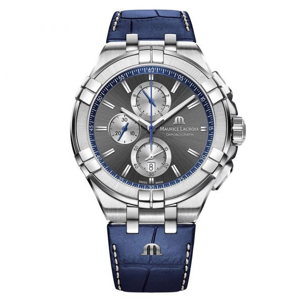 Maurice Lacroix Aikon Chronograph 44mm Watch for Men AI1018-SS001-333-1