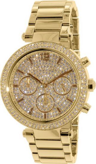Michael Kors Parker Gold-tone Ladies Watch MK5856