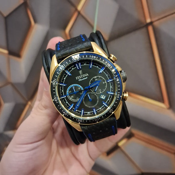 Festina Preowned Chrono Sport Blue Men's Watch for Men