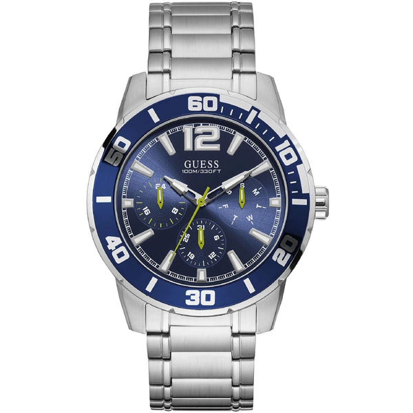 Guess Trek Blue Dial 44mm Watch for Mens- W1249G2