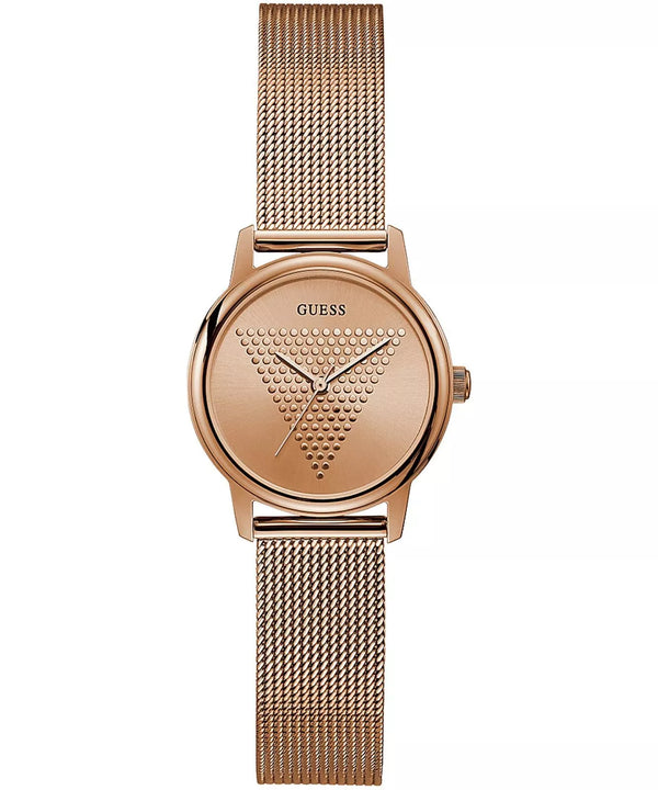 Guess Women’s Quartz Rose Gold Stainless Steel Rose Gold Dial 28mm Watch GW0106L3