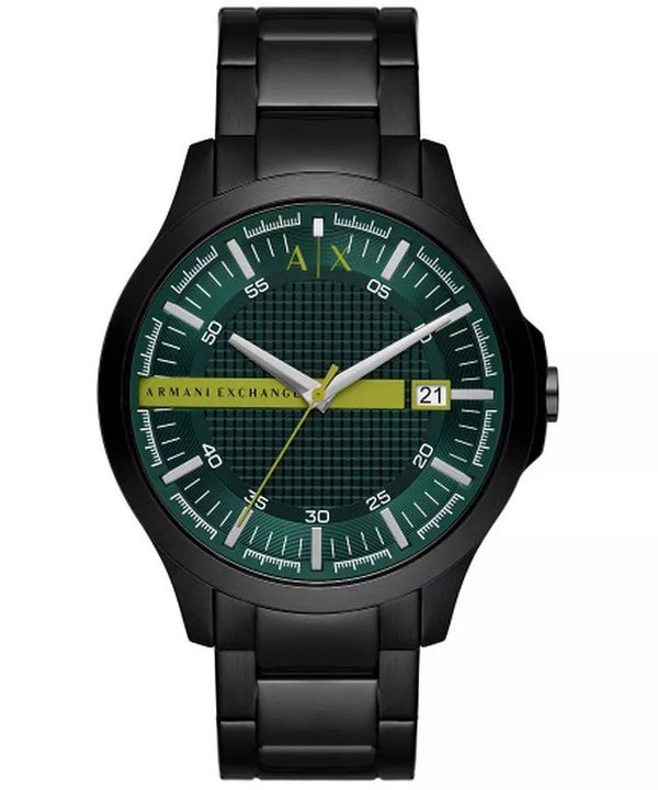 Armani Exchange Hampton watch Green hue Dial Watch for men AX2450