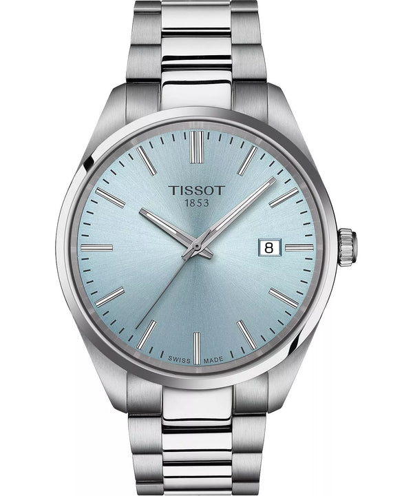 Tissot PR100 Quartz 40mm Blue Dial with Stainless Steel Case Watch for Men-T150.410.11.351.00